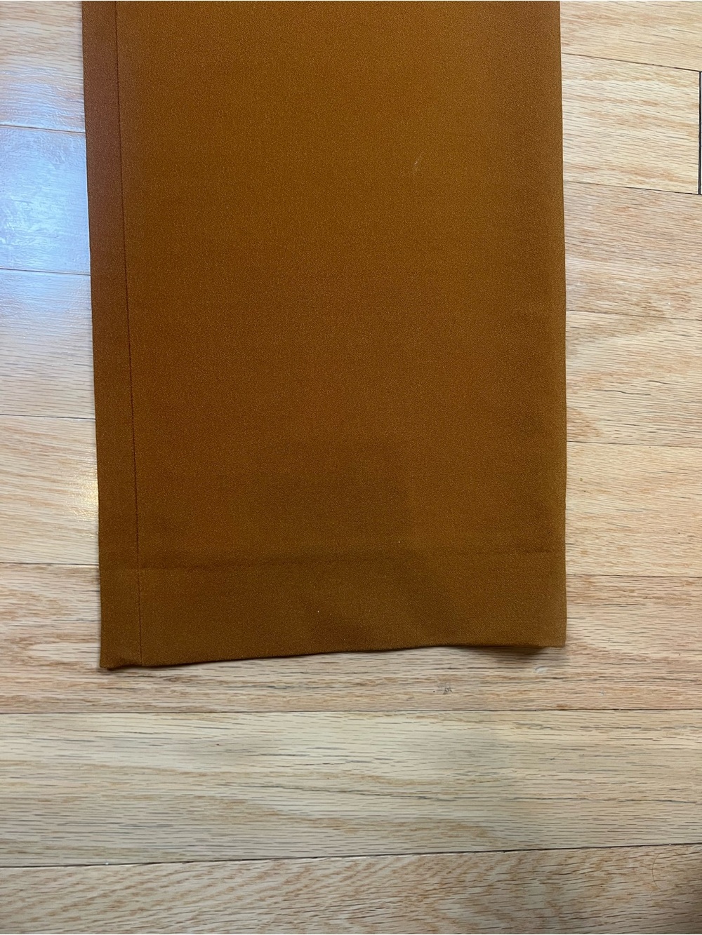 NWT House of CB Cosima Drape Front Trousers in Camel - Picture 3 of 16